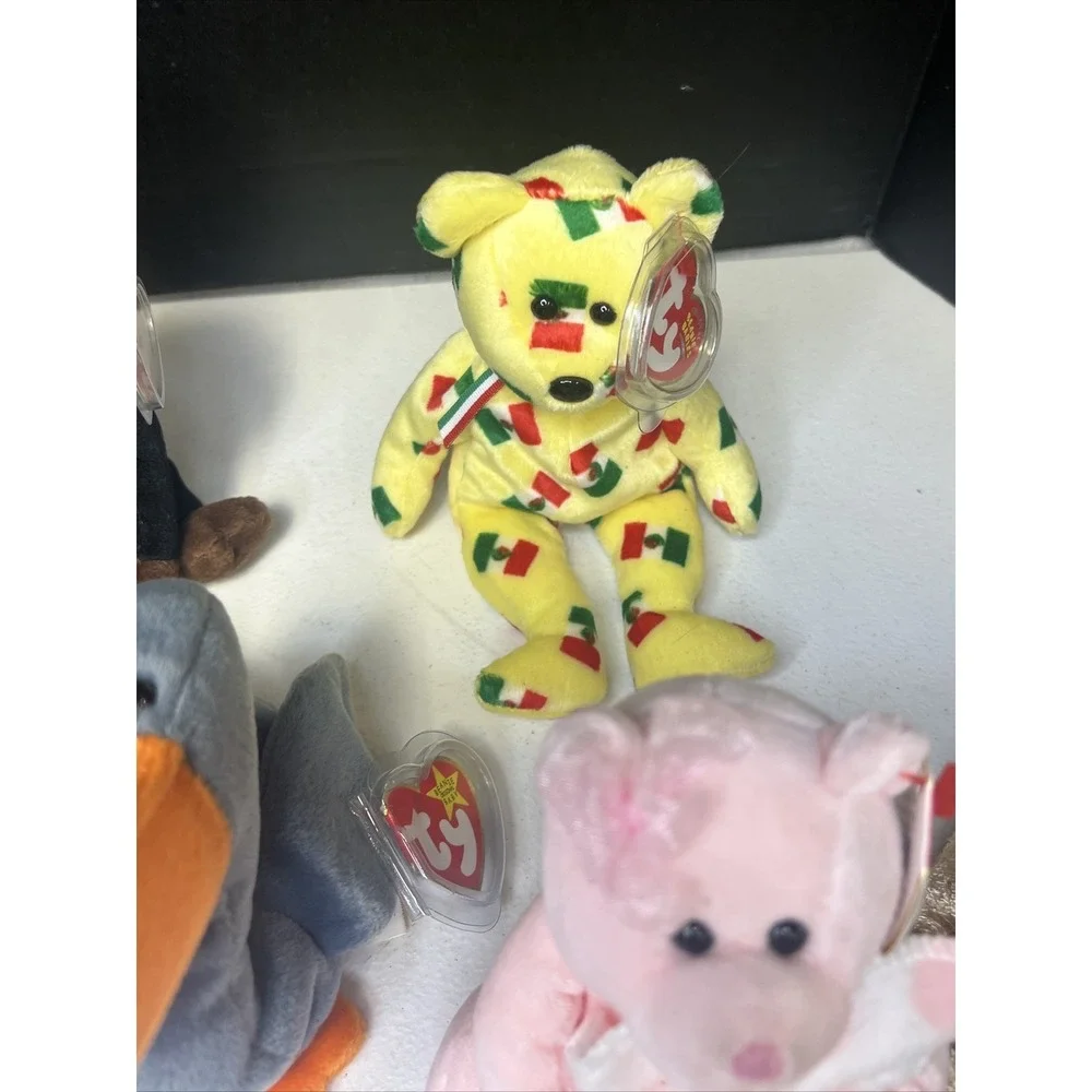 Lot of 8 TY BEANIE BABIES All With Tags